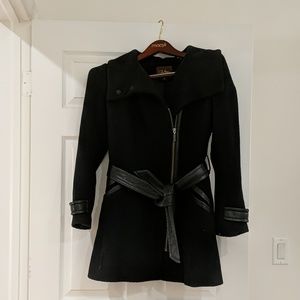 Cole Haan Belted Car Coat